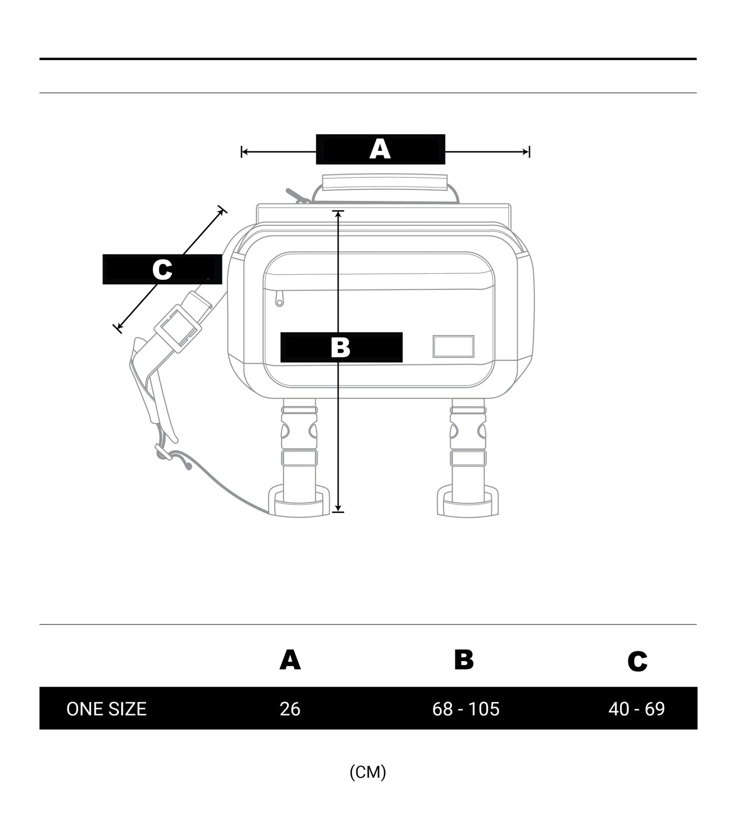 Sac à dos pour chien Rad to the Bone