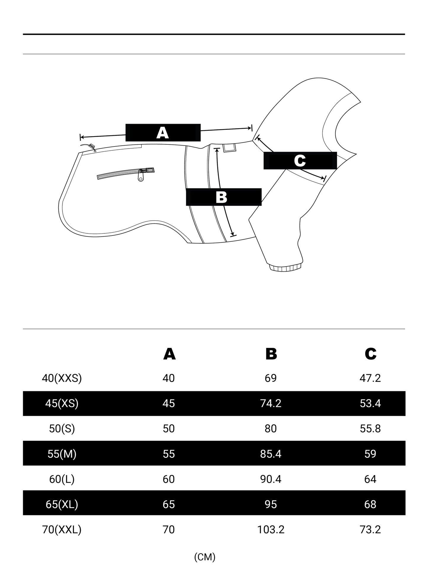 Veste imperméable pour chien Baja Coastline