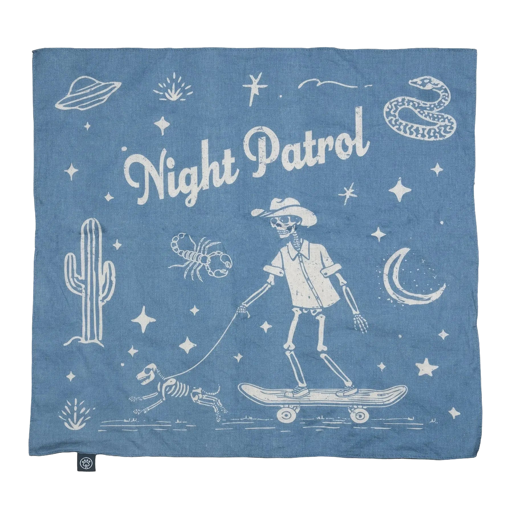 Bandana pour chien Night Patrol Mezkui